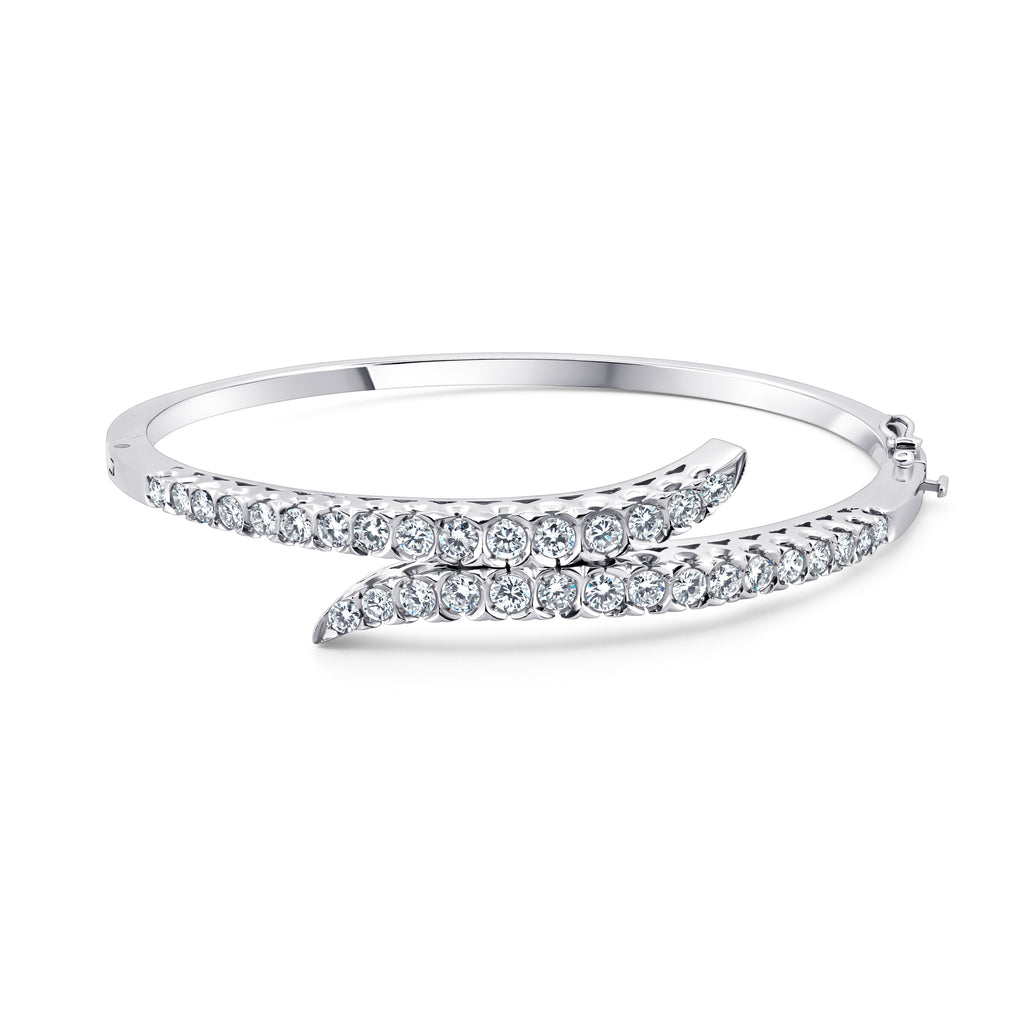BRACCIALE RIGIDO DIAMANTI
