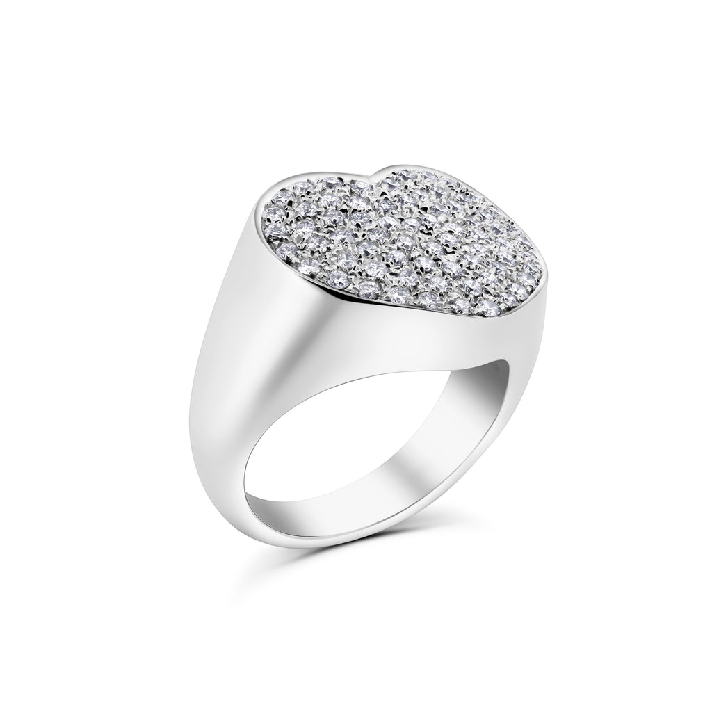 ANELLO SIGILLO A CUORE