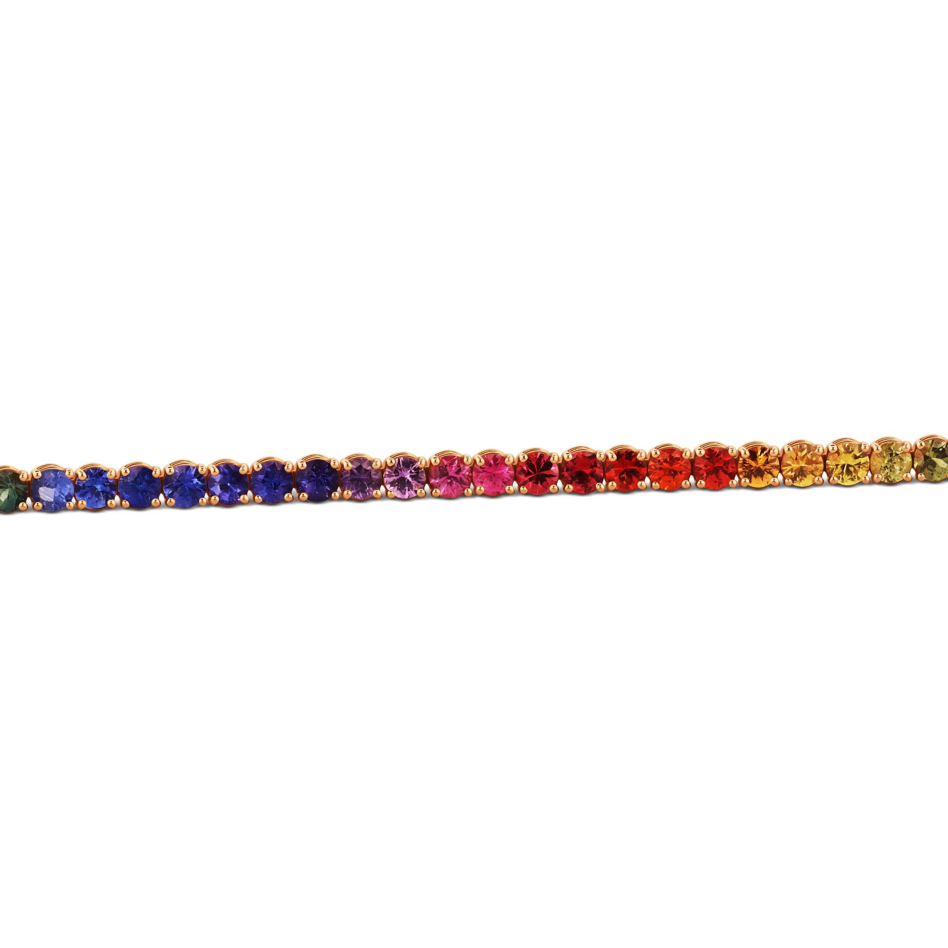 BRACCIALE TENNIS ZAFFIRI MULTICOLOR