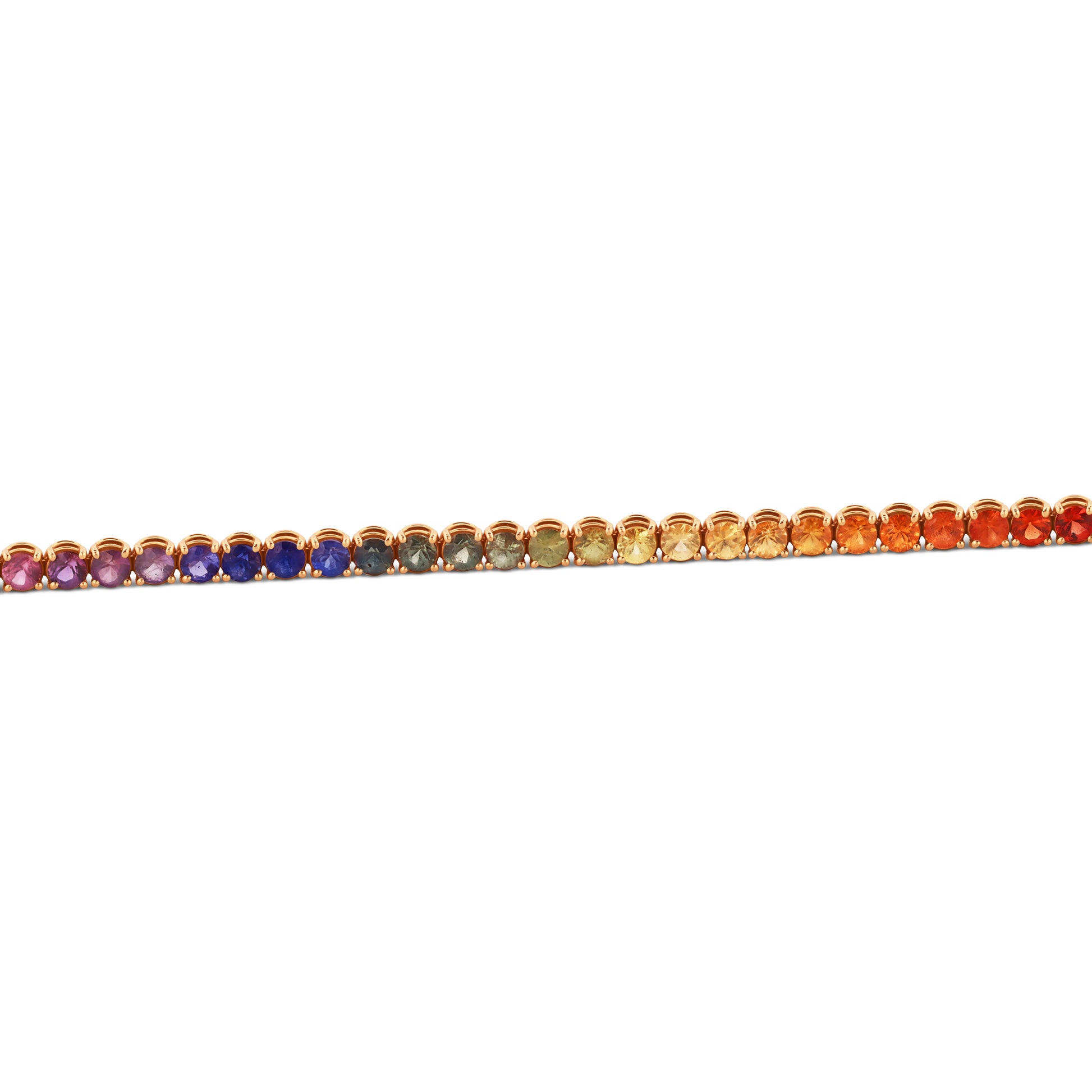 BRACCIALE TENNIS ZAFFIRI MULTICOLOR