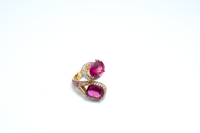 Anello rubelliti - immagine 3